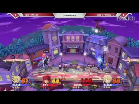 SP49 2v2 - MkLeo (Cloud) & Javi (Cloud) Vs. Serge (Roy) + Maxy (Corrin) Grand Finals - Smash 4