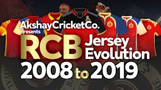 RCB Jersey Evolution | 2008-2019