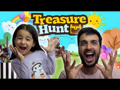 WE PLAYED  🍫 CHOCOLATE TREASURE HUNT !!!