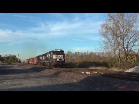 NS 6924 South at Thornton Junction 10/26/14 (HD)