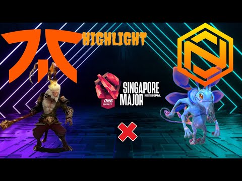 FNATIC vs OB.NEON - SEA vs SEA - ONE Esports SINGAPORE MAJOR DOTA 2