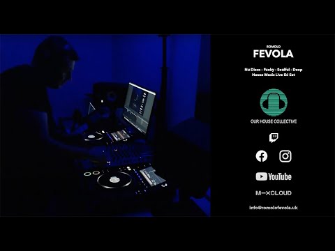 NuDisco - Funky - Soulful - Deep House Music Live DJ Set by Romolo Fevola, Manchester Uk 12.10.2022
