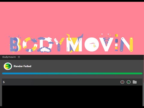 bodymovin render failed   Solved