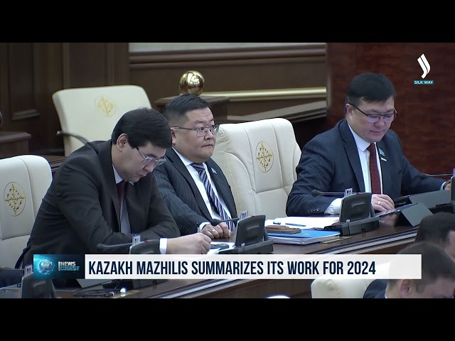 Мажилис 2024-жылдагы жумушун жыйынтыктады