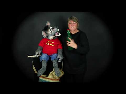 Puppengaudi mit der Ratte "King"