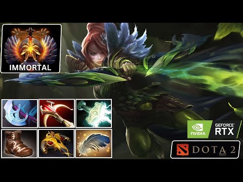 Unstoppable Windranger immortal