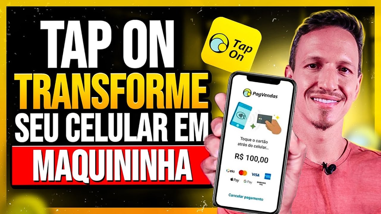 TAP ON PagBank - Como Vender SEM MAQUININHA Usando o CELULAR #pagbank