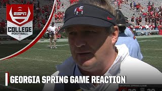 Kirby Smart is happy everyone is healthy after Georgia’s spring game | ESPN College Football