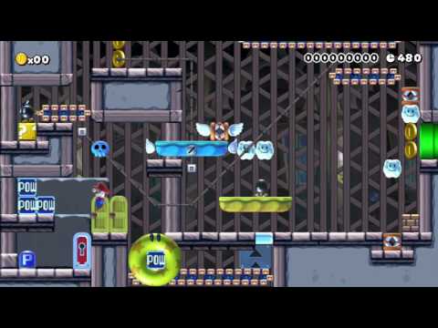 Super Mario Maker: 1 Screen Puzzle: Muncher Movin' (Billy)