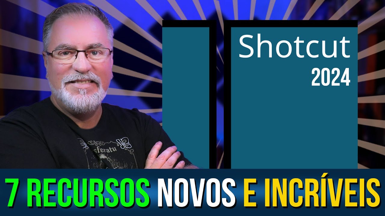 07 RECURSOS NOVOS e INCRÍVEIS do SHOTCUT | ATUALIZAÇÃO 2024 | Maisvideomundo #232