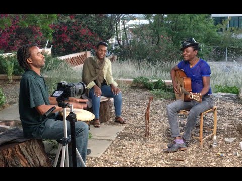 Ras Sheehama Acoustic Lockdown Garden Session ft. Chris Eiseb on Djembe and Onai on harmonies