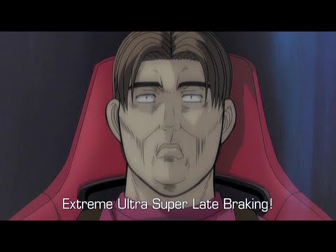 Ultra-Super-Late-Braking scene - Initial D Fourth Stage