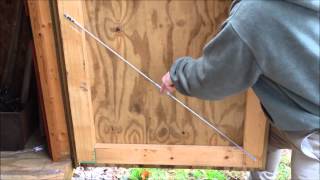 How to fix a bowed door