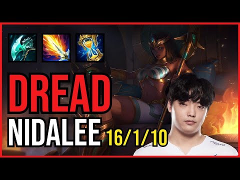 DREAD - NIDALEE vs GRAVES Jungle - KR Challenger - Patch 11.3