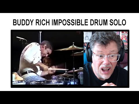 BUDDY RICH IMPOSSIBLE DRUM SOLO (REACTION)