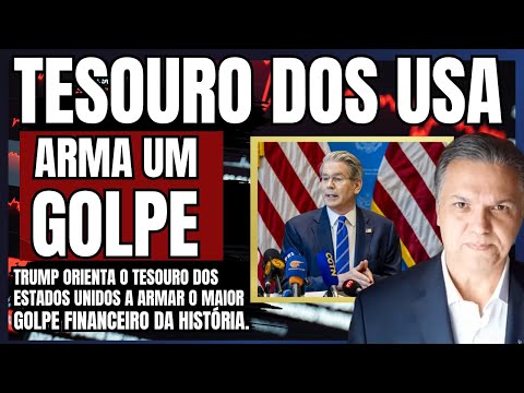 "O TESOURO AMERICANO RECOMPROU 10 BILHÕES EM TÍTULOS – O QUE ESTÁ ACONTECENDO COM OS EUA?"
