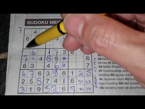 (#3702) Broke the record today,  23K! Medium Sudoku puzzle 11-18-2021 (No Additional today)