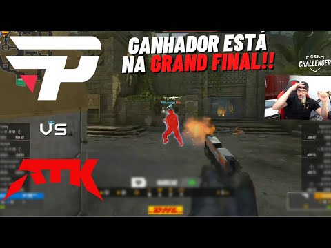 FINAL UPPER! 🔥PAIN vs ATK! HARDZÃO E BIGU EM ALTA PERFORMANCE!! ESL CHALLENGER - CSGO HIGHLIGHTS