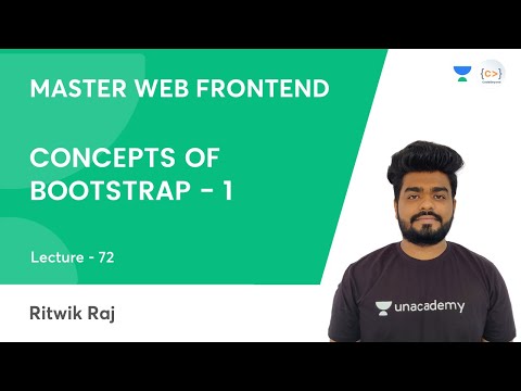L72 | Concepts of Bootstrap - 1 | Bootstrap | Frontend Dev | Ritwik Raj