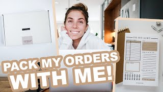 [VLOG] How I package orders for my brand new SMALL BUSINESS! To do list, organization & more to come