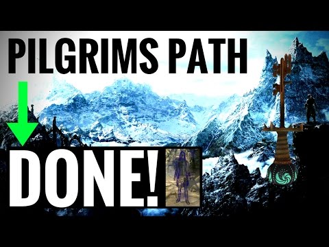 The PILGRIMS PATH & Returning the Skeleton Key - Skyrim Remastered
