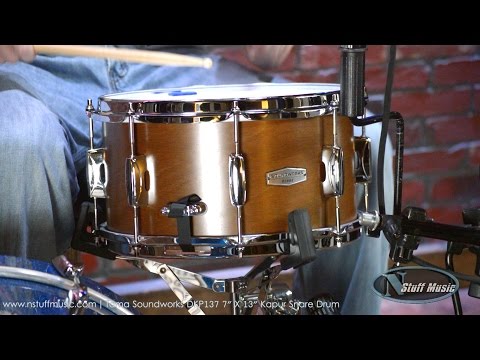 Демонстрация звучания малого барабана Tama Soundworks DKP137 13x7