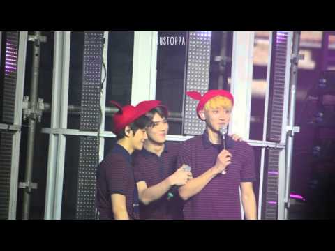 160123 EXOLUXION IN MANILA - CHANBAEK MOMENT