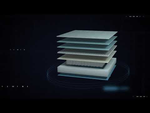 thumbnail video image 2 of Colchón King Size Spring Air  Siena, 2 of 7