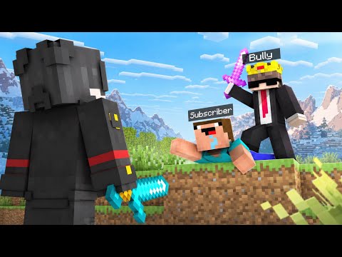 How I Saved My SUBSCRIBER From Bullies in Minecraft SMP 