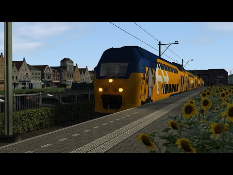 Train Simulator 2022 #56 Met de NS VIRMm 2/3 van Enkhuizen naar Amsterdam Centraal