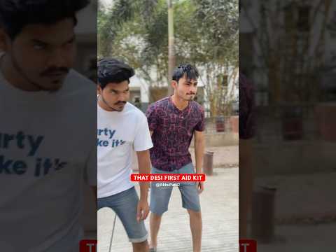 THAT DESI FIRST AID KIT🩹🧑‍⚕️💀#relatable #90s #childhood #running #games #fun #friends #firstaid