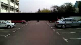 preview picture of video 'Crash Kart IUT Mantes GMP  freins qui lâchent 2009'