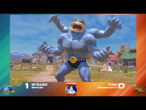 SkyRasen (Machamp) vs Fumu (Decidueye) - Pokken at LWG 2-20-18