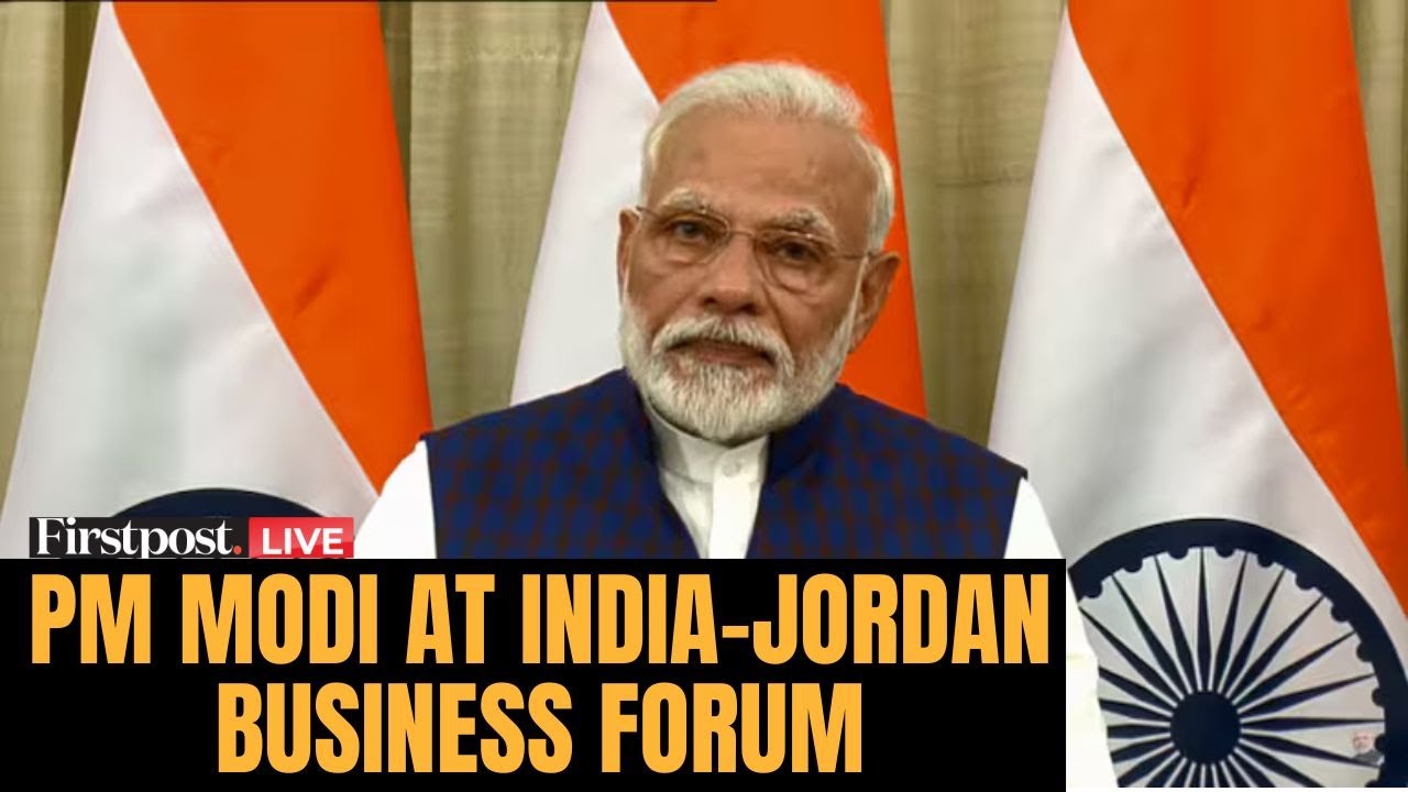 LIVE: PM Modi, King of Jordan and the Crown Prince of Jordan at India Jordan Business Forum
