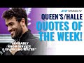 Murray Advising Sinner; Berrettini's Sparkling Water & Best Tennis Quotes from Halle & Queen's 2021!