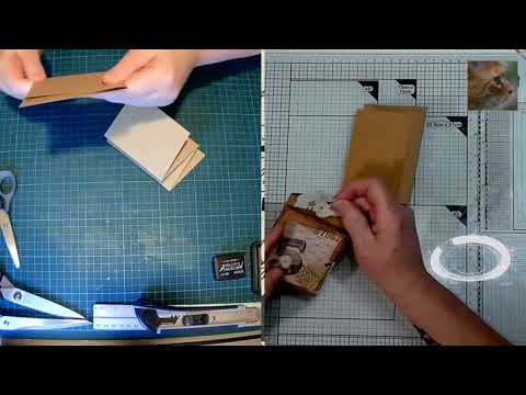 Livebasteln am 26 01 23 #livebasteln #junkjournal