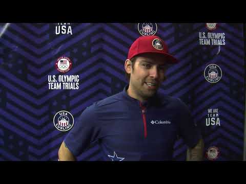 Chris Plys 2022 Olympic Trails playoff game 2