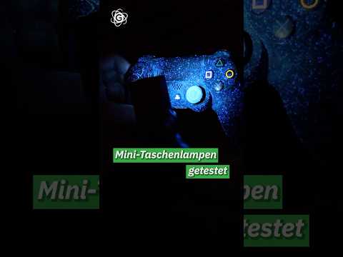 Wie krass ist diese Mini-Taschenlampe?