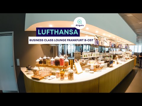 Lufthansa Business Class Lounge Aeroporto de Frankfurt Partida Internacional B-Ost