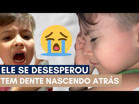 O PRIMEIRO DENTE CAIU :O