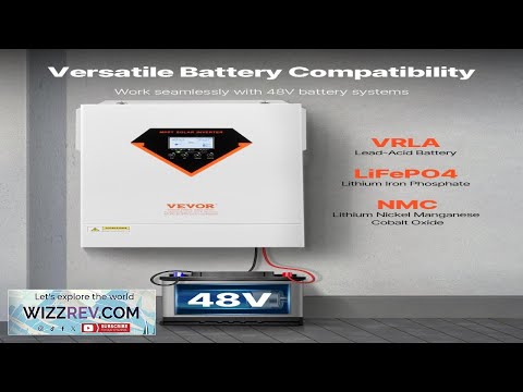 Hybrid Solar Inverter Charger 6000W 220/230V with Built-in 120A MPPT Controller Review