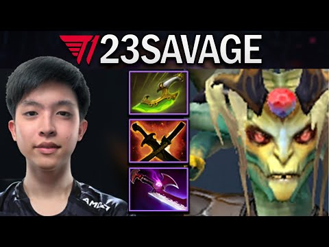 T1.23SAVAGE MEDUSA WITH SILVEREDGE-SWIFT BLINK - DOTA 2 7.30E GAMEPLAY