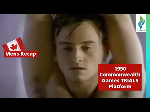 1990 Canada Commonwealth Games  Diving Trials - Mens Platform Diving Recap