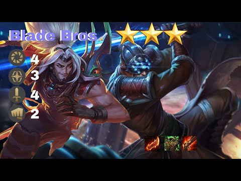 Blade Brothers Still Strong | TFT | Teamfight Tactics Galaxies | 10.12 | PBE