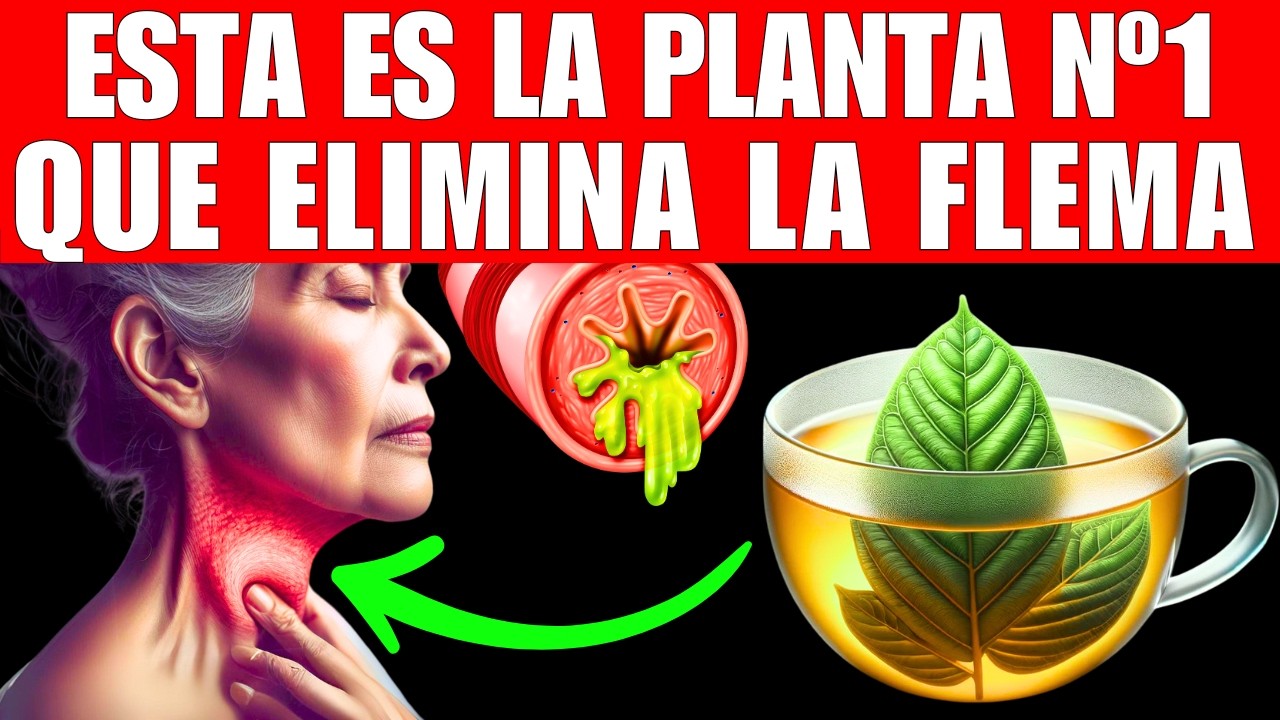 SUPLEMENTOS y PLANTAS para LIMPIAR el MOCO y FLEMA en la GARGANTA (CÓMO TOMARLOS)