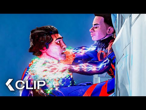 Miles Morales vs. Spider-Man 2099 EPIC Final Fight - SPIDER-MAN: Across The Spider-Verse Clip (2023)