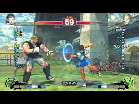 Uryo [Sakura] vs pikagoma [Abel] SSF4 Japanese Online Ranked Matches - TRUE-HD
