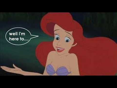 ariel and captain jack sparrow #2