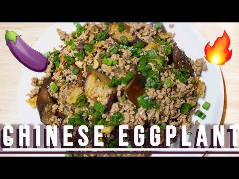 Spicy Chinese Eggplant and Minced Pork | Chinese Recipe