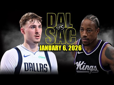 Dallas Mavericks vs Sacramento Kings Full Game Highlights – January 6, 2026 | NBA Season